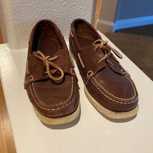 Vintage Eastland leather Boat deck Shoes